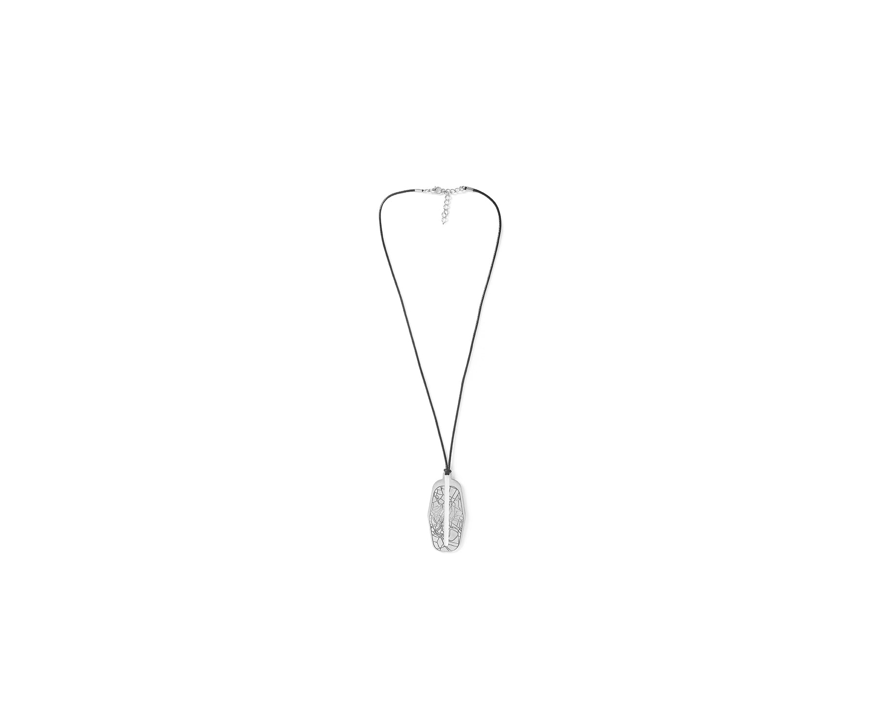 Carta Rhombus Pendant Matte Steel