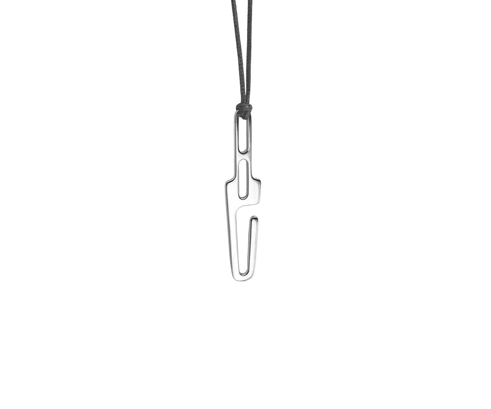 Prey Hook Pendant Polished Steel