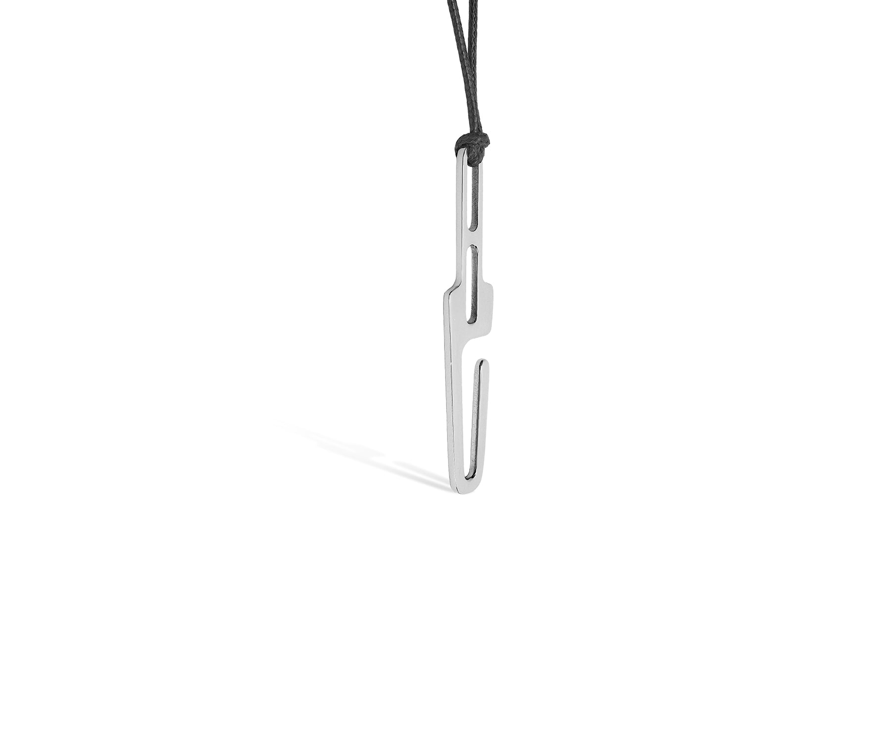 Prey Hook Pendant Polished Steel