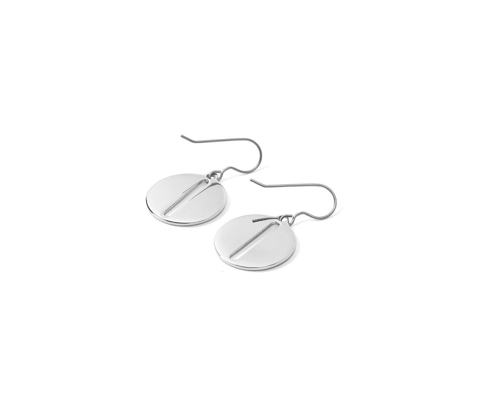 Carta Slice Eartops  Polished Steel