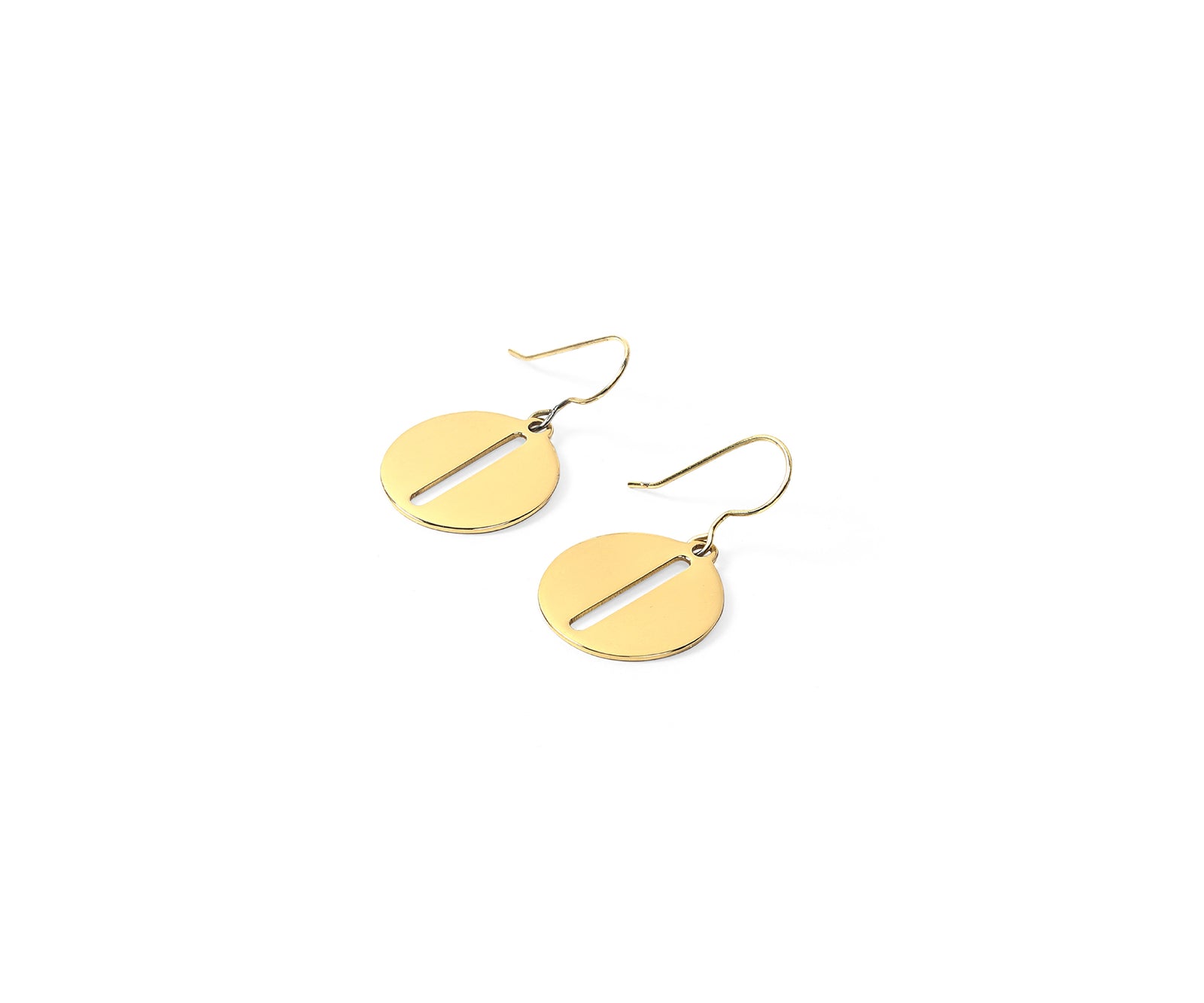 Carta Slice Eartops Polished Brass