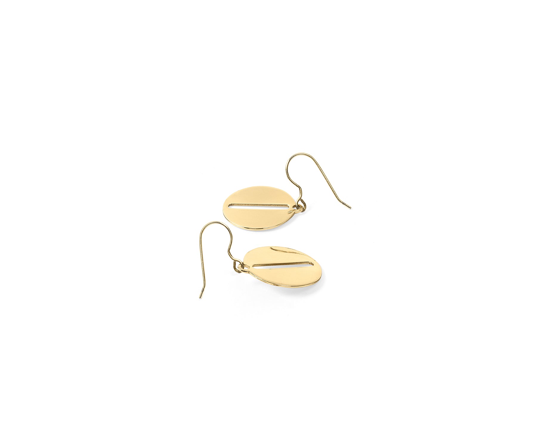 Carta Slice Eartops Polished Brass